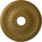 Ekena Millwork Bailey Ceiling Medallion (Fits Canopies up to 5 3/4"), Hand-Painted Gold, 18"OD x 3 3/4"ID x 1 1/2"P CM18BIGLS - alternate 1